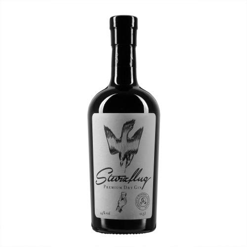 Sturzflug Premium Dry Gin Zitrusfrischer Gin aus der Destille von Sternekoch Josef Bauer (1 x 0.5 l) von Sturzflug Premium Dry Gin