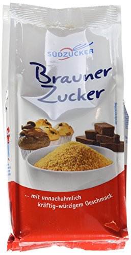 Südzucker Brauner Zucker, 10er Pack (10 x 500 g) von Südzucker