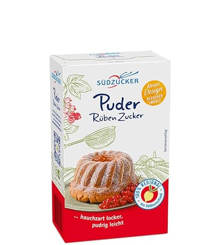 Südzucker Puderzucker, 10er Pack (250 gramm) von Südzucker