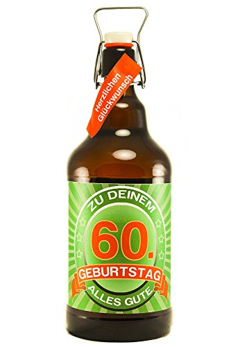 SünGross Riesenbierflasche XXL-Bierflasche zum 60. Geburtstag von qdwq-US