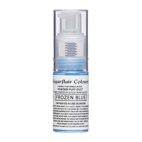 Pomp Spray – Frozen Blue 10 g von Sugarflair Colours