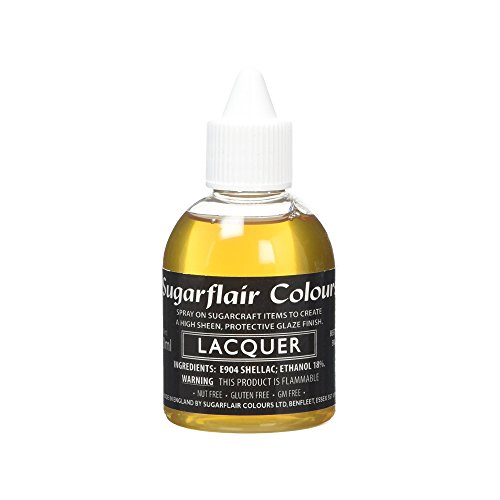 Sugarflair Edible Sugarcraft Airbrush Lacquer Confectioner's Glaze Varnish 60ml von Sugarflair Colours