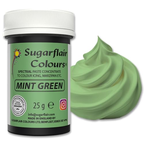 Sugarflair Paste Colour Mint Green, 25g von Sugarflair Colours