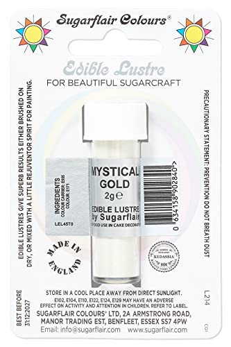 Sugarflair Mystical Gold Lustre 2g von Sugarflair Colours