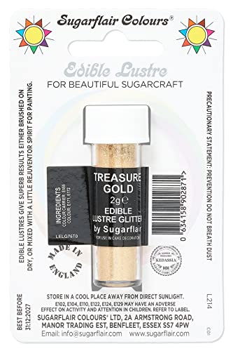 Sugarflair Treasure Gold Lustre 2g von Sugarflair Colours