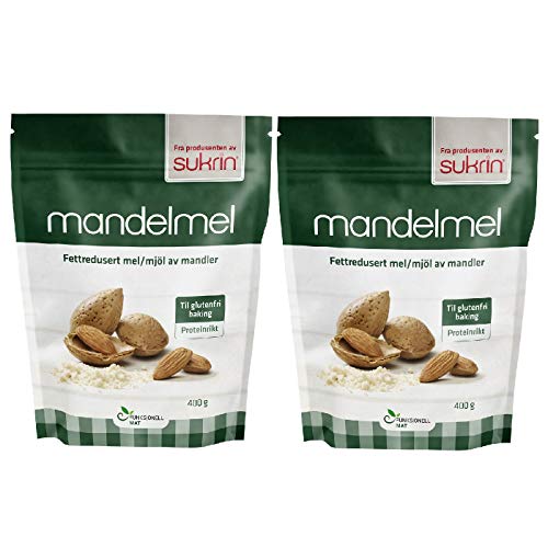 Sukrin Mandelmehl, 400 g, Doppelpack von Sukrin