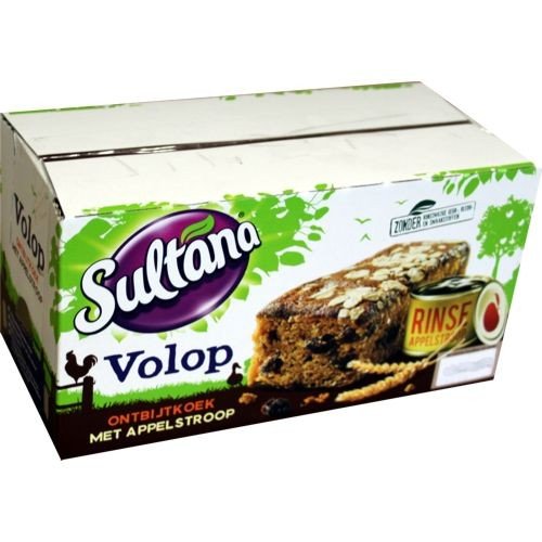 Sultana Volop Sirup-Kuchen Apfel-Sirup & Rosinen 20 x 40g von Sultana