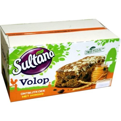 Sultana Volop Sirup-Kuchen Honig & Rosinen 20 x 40g von Sultana