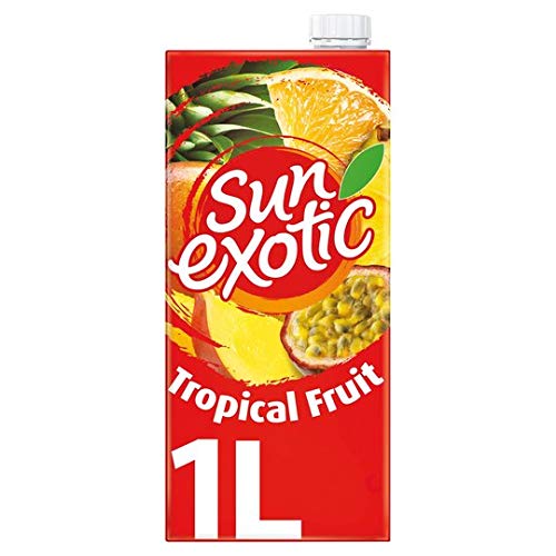 Sun Exotic Sparkling Tropical Fruit, 1 l, 12 Stück von Sun Exotic