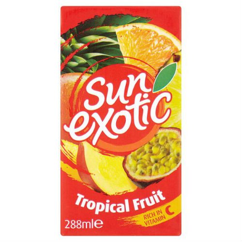 Sun Exotic Tropische Fruchtsaft, 288 ml, 27 Stück von Sun Exotic