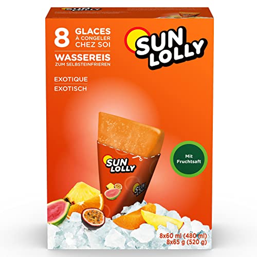 Sun Lolly Wassereis Exotisch (8 x 60ml) von Sun Lolly
