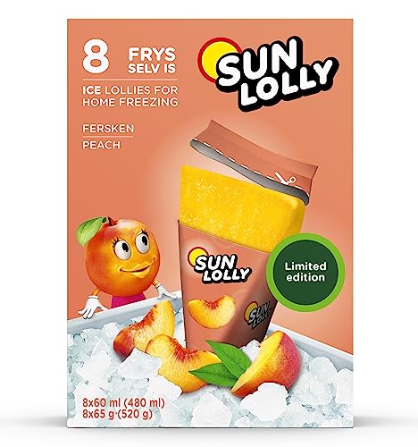 Sun Lolly Wassereis Pfirsich (8 x 60ml) von Sun Lolly