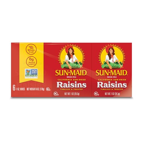 Raisins (6 Count, 1 Oz Each) Raisins (6 Count, 1 Oz Each) Raisins (6 Count, 1 Oz Each) Raisins (6 Count, 1 Oz Each) Raisins (6 Count, 1 Oz Each) Raisins (6 Count, 1 Oz Each) Raisins (6 Count, 1 Oz Each) Raisins (6 Count, 1 Oz Each) von Sun-Maid