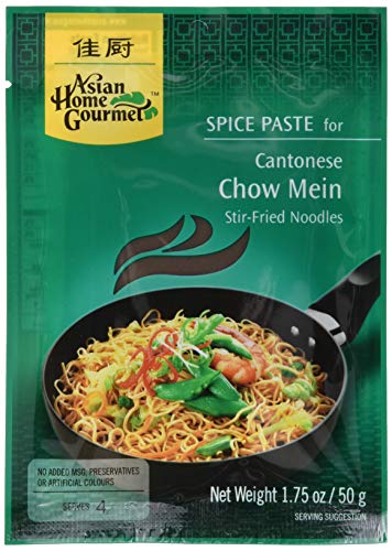 Asian Home Gourmet Würzpaste chinesisch Chow Mein, 6er Pack (6 x 50 g) von Sunature