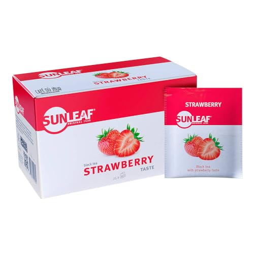 Erdbeere - Sunleaf - 25 Teebeutel von Sunleaf