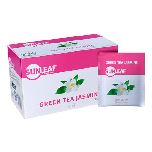 Grüner Tee Jasmin - Sunleaf - 25 Teebeutel von Sunleaf