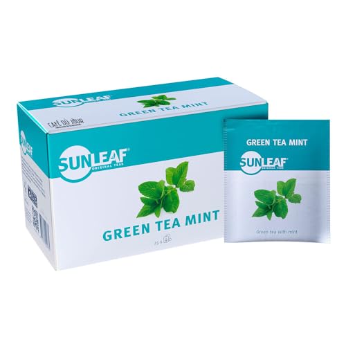 Grüner Tee Minze - Sunleaf - 25 Teebeutel von Sunleaf