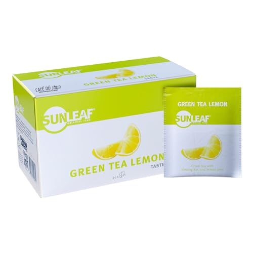 Grüner Tee Zitrone - Sunleaf - 25 Teebeutel von Sunleaf