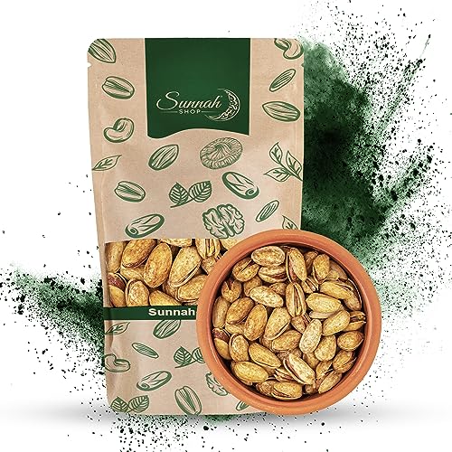Sunnah Shop® Geräucherte Pistazien | Ein köstlicher Snacks für zwischendurch | Rauchig im Geschmack knackig im Biss | Geröstete und geräucherte Pistazienkerne (5KG) von Sunnah Shop