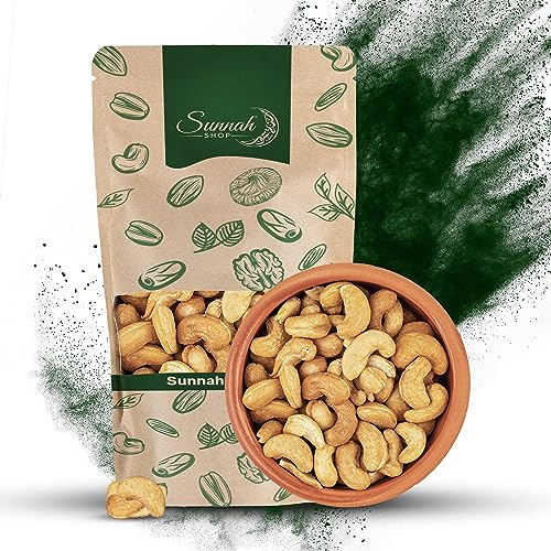 Sunnah Shop® Knackige Cashewkerne 5kg Geröstet und Gesalzen | Dein Nüsse Snacks für zwischendurch | Knusprige Cashews, gesalzen und unvergleichlich lecker! von Sunnah Shop