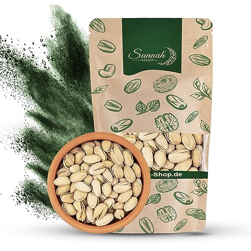 Sunnah Shop® Knackige Pistazien geröstet und gesalzen aus der Türkei | Geröstet und mit einer Prise Salz verfeinert | Pistaziennüsse gesalzen | antep fıstığı (5KG) von Sunnah Shop