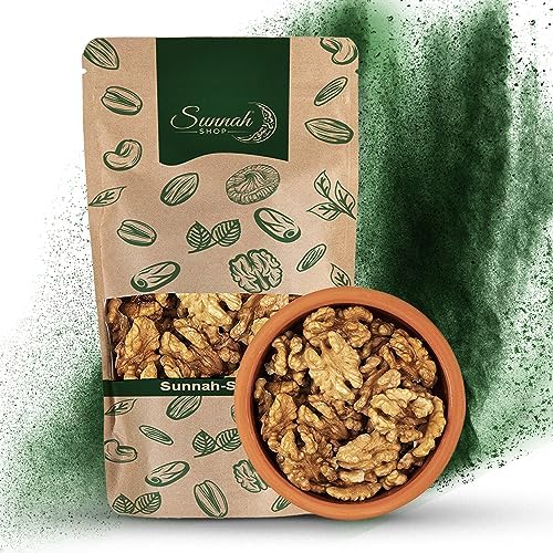 Sunnah Shop® Nussknacker Walnüsse ohne schale 1kg | Naturbelassene Walnusskerne von höchster Qualität | Walnüsse studentenfutter | omega vegan von Sunnah Shop