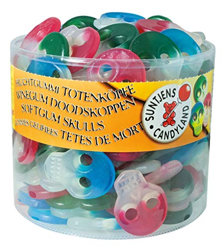 Suntjens - Fruchtgummi Totenköpfe (1 x 1100g) von Suntjens