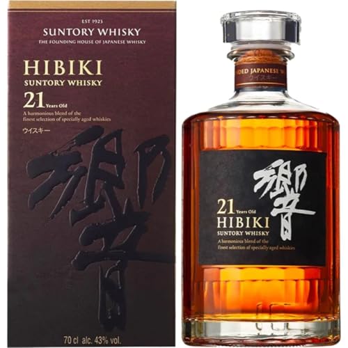 Suntory Hibiki 21 Years Old Blended Japanese Whisky 43% Vol. 0,7l in Geschenkbox von Hibiki