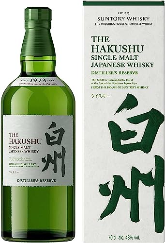 Hakushu Single Malt Distiller's Reserve mit Geschenkverpackung Whisky (1 x 0.7 l) von Suntory