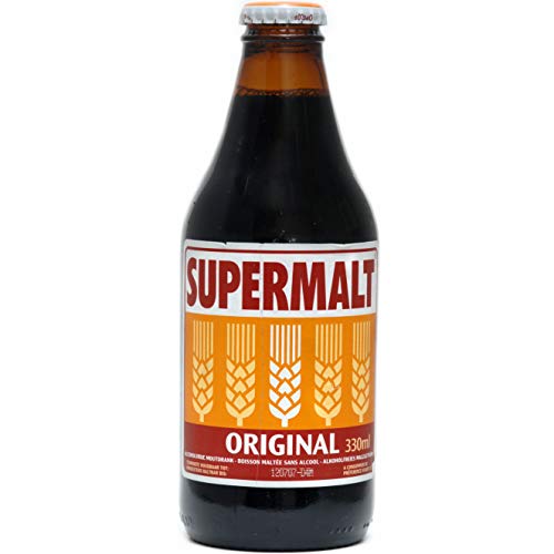 SUPERMALT - Alkoholfreies Malz Getränk, 24er pack (24 X 330 ML) von Supermalt