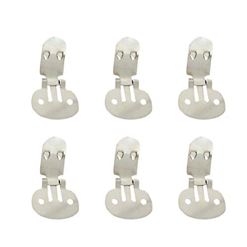 10st Schuhclips Aus Metall Schwarze Schuhclips Flache Schuhclips Aus Edelstahl Clip Auf Schuh Bögen Schuh Clips Schwarze Anzüge Schuhclips Mit Schleife Schüttgut Frauen Schuhe von Supvox