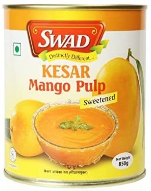 Kesar Mangopüree gezuckert, Kesar Mangopulp gezoet von Swad