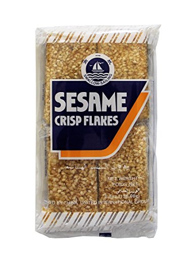 SESAME CRISP FLAKES 136g Sesamkekse [41% Sesam] von Swall Ow-Sailing