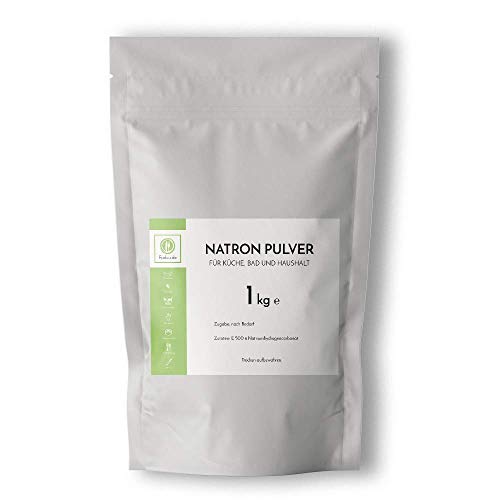 Fuduu.de - Natron Pulver E500 ii Natriumhydrogencarbonat NaHCO3 Natriumcarbonat (1kg Btl) von Swaran