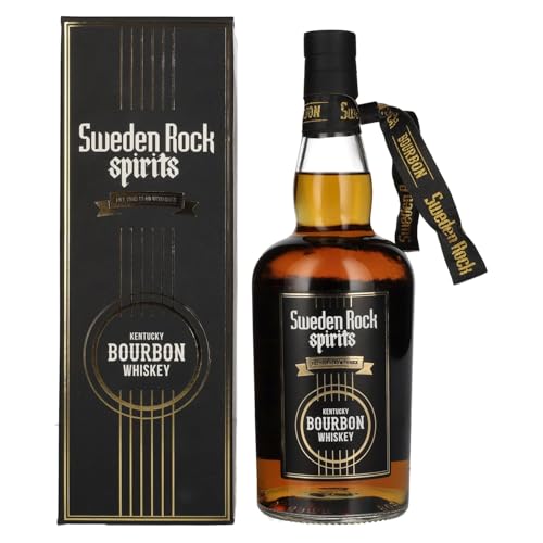 Sweden Rock Spirits Kentucky Bourbon Whiskey 44,7% Vol. 0,7l in Geschenkbox von Sweden Rock