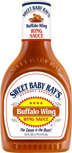 Sweet Baby Ray´s Buffalo Wing Sauce und Glaze, 1er Pack (1 x 473 ml) von Sweet Baby Ray's