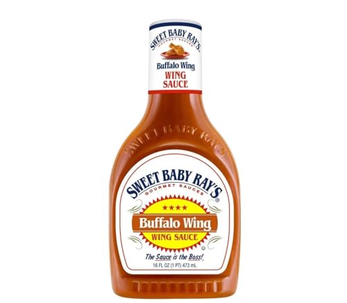 Sweet Baby Ray´s Buffalo Wing Sauce und Glaze, 1er Pack (1 x 473 ml) von Sweet Baby Ray's