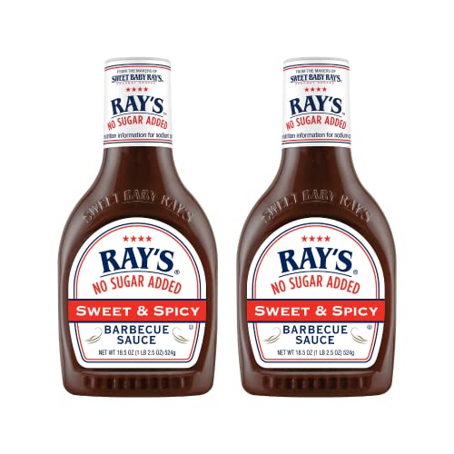 Sweet Baby Ray's Ohne Zucker, süß und würzig, 525 ml, 525 ml, 2 Stück von Sweet Baby Ray's