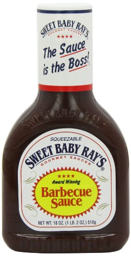 Sweet Baby Ray's Original BBQ-Sauce | Original Gourmet Grill-Sauce perfekt für Familienrezepte | 3 x 510 g von Sweet Baby Ray's