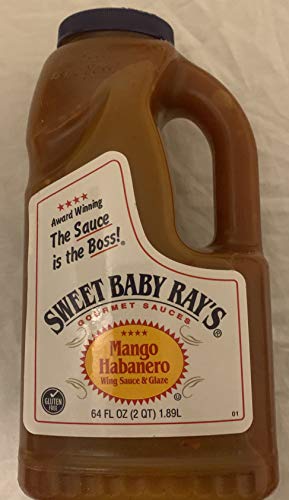 Sweet Baby Rays Mango Habanero Wing Sauce & Glaze 64 Oz. (1-Pack) von Sweet Baby Ray's