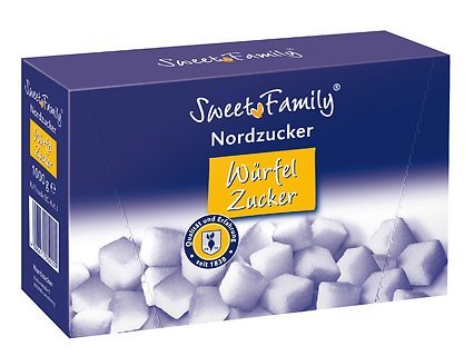 1kg WUERFELZUCKER von Sweet Family