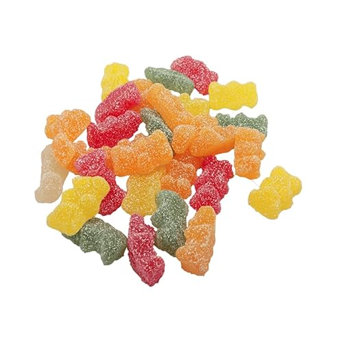 Saure Fruchtgummi-Bären 2 kg Beutel – Fruchtgummi-Mix mit Apfel-, Erdbeer-, Orangen- und Zitronengeschmack – Weingummi in Bärenform – Hergestellt in den Niederlanden von Sweet Flash