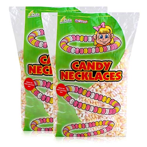 Sweet Stories Traubenzuckerketten 1,68 kg - Candy Necklaces (2er Pack) von Sweet Stories