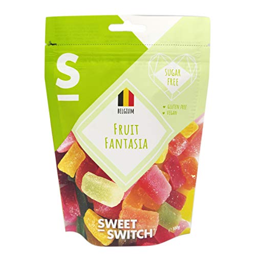 Sweet-Switch Fruit Fantasia Fruchtgelees mit Stevia und Maltit, 100g von Sweet Switch