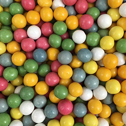 Bunte Gummikugeln 500 g - Kaugummi Durchmesser 13 mm ideal für Spender - 250 Gummikugeln von Sweet & Candy