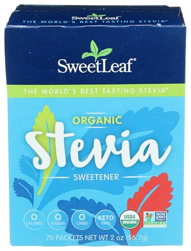 Sweet Leaf Stevia Organic Sweet Leaf Stevia Packets - 70 ct von SweetLeaf