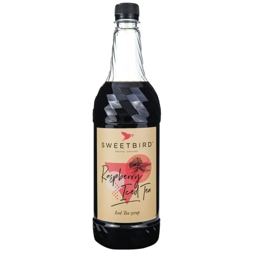 Sweetbird Himbeer-Eistee-Sirup (1 Liter) – vegan von Sweetbird