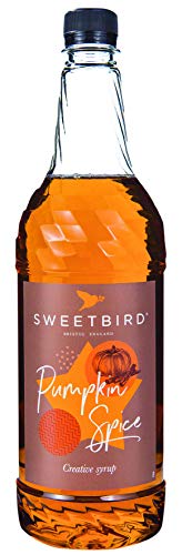 Sweetbird Kürbis Gewürzsirup 1 Liter & Pumpe von Sweetbird