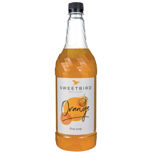 Sweetbird Orangensirup (1 Liter) – vegan von Sweetbird