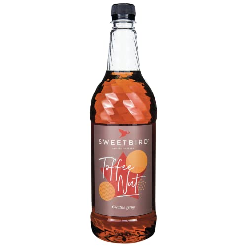 Sweetbird Toffee Nuss Sirup (1 Liter) - Veganfreundlich von Sweetbird